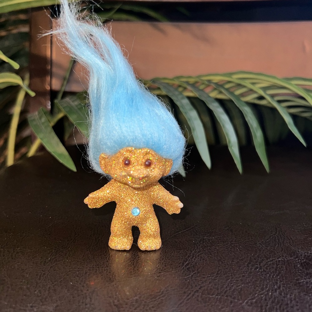 Vintage Golden Troll